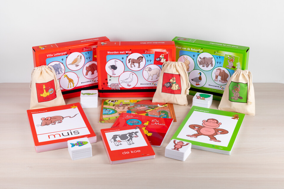 Dieren mappen uitgepakt K4Y 8020